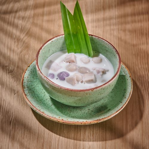 Mix Taros In Sweet Coconut Milk